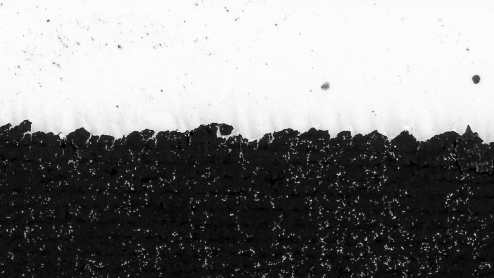 Black Torn Canvas Header