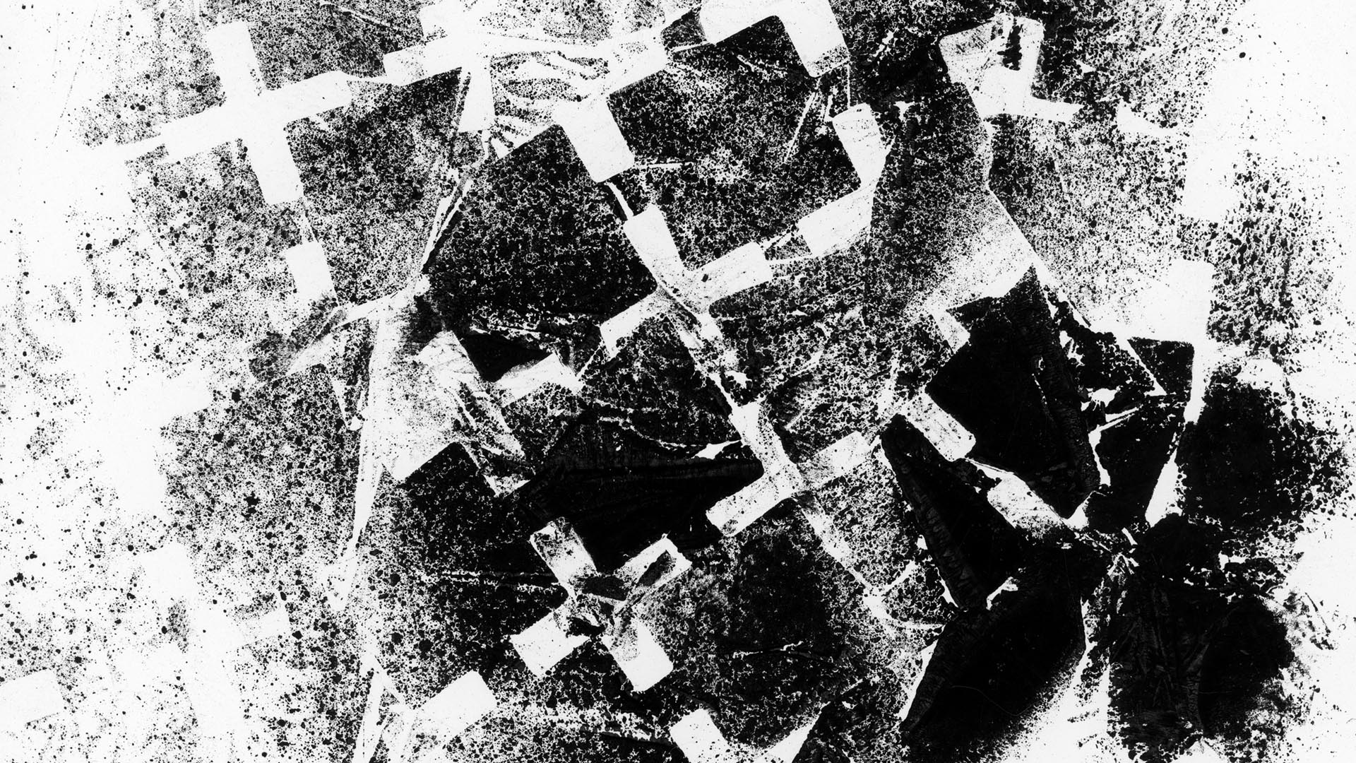 Criss Cross Spray Paint Header